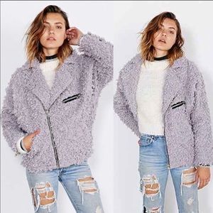 UNIF x Urban Outfitters Poodle Moto Jacket